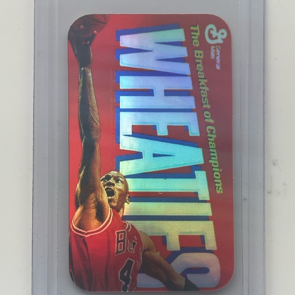 1994 Micheal Jordan Wheaties Card